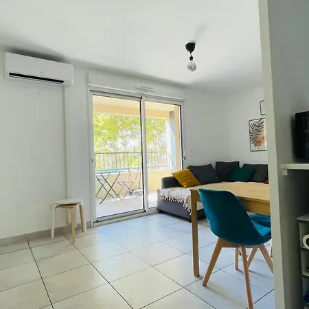 Appartement Avec Garage A Mèze Buitenkant foto